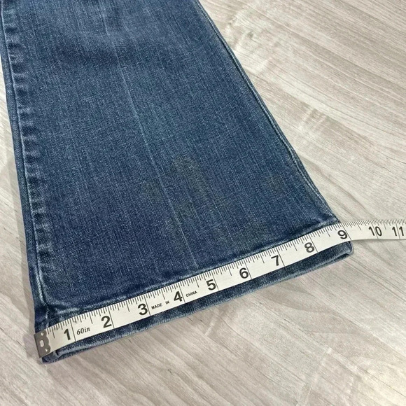 Citizens of Humanity Y2K Low Rise Flare Medium Wash Blue Jeans size 29 - Picture 13 of 16